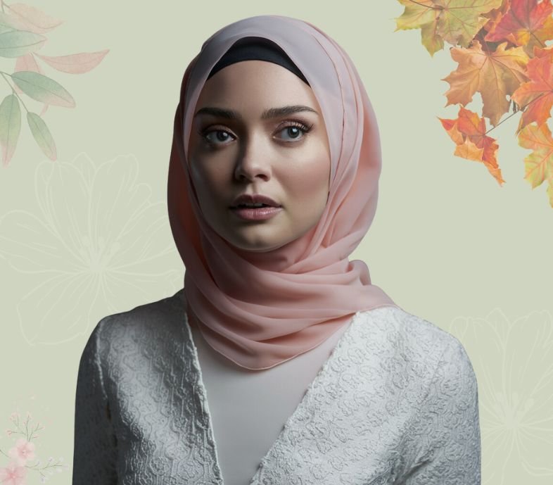 Our luxury Silk Hijabs are soft to the touch, with a light texture. They are sheer, when folded and/ or layered they are opaque. They are beautiful for any occasion.